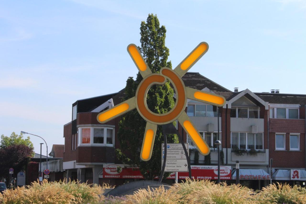 Ferienwohnungen Im Haus Strandburg Grömitz Exterior foto