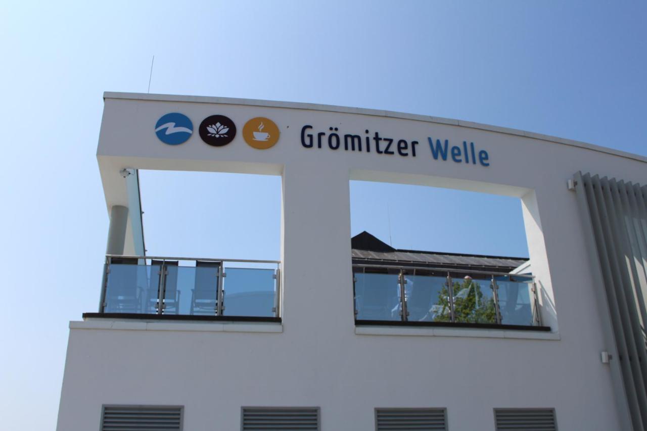Ferienwohnungen Im Haus Strandburg Grömitz Exterior foto
